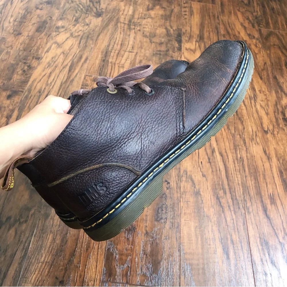 SOLD Dr Martens • Sussex ankle boots Bear Track Slip Resistant Chukka lace up - Picture 9 of 13